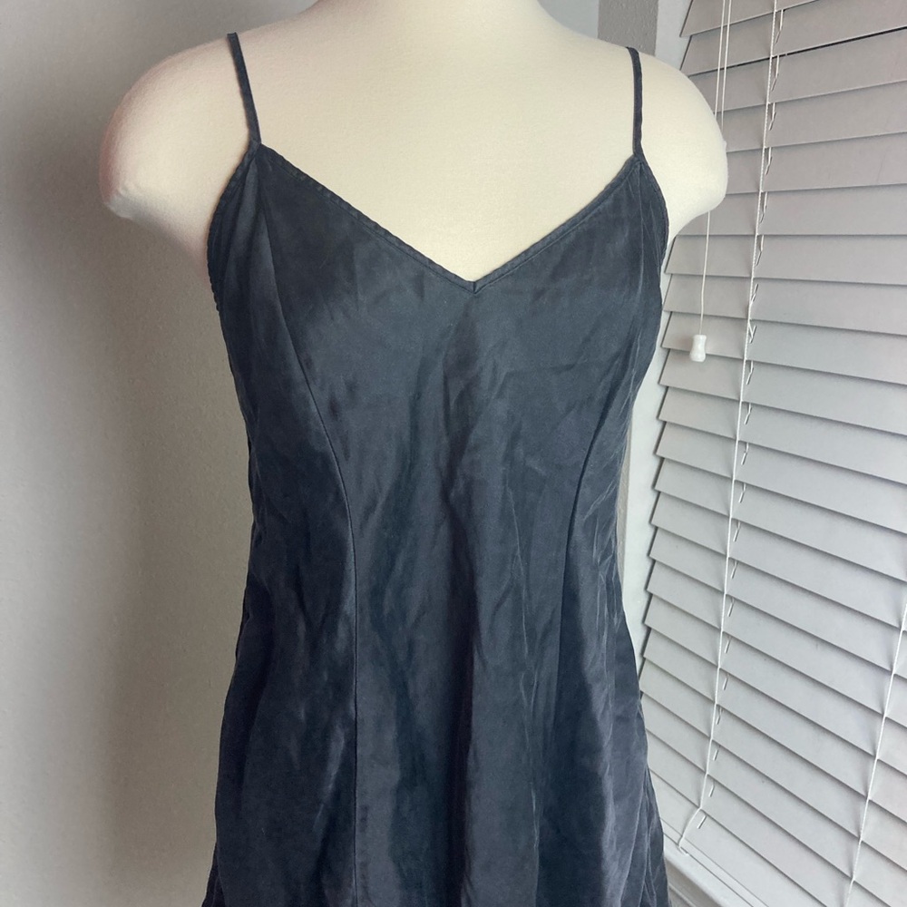 Victoria's Secret Black Chemise Satin Women’s Medium